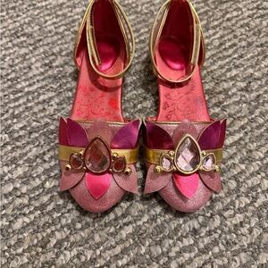 Disney Pink and Gold Kids Dress Shoes